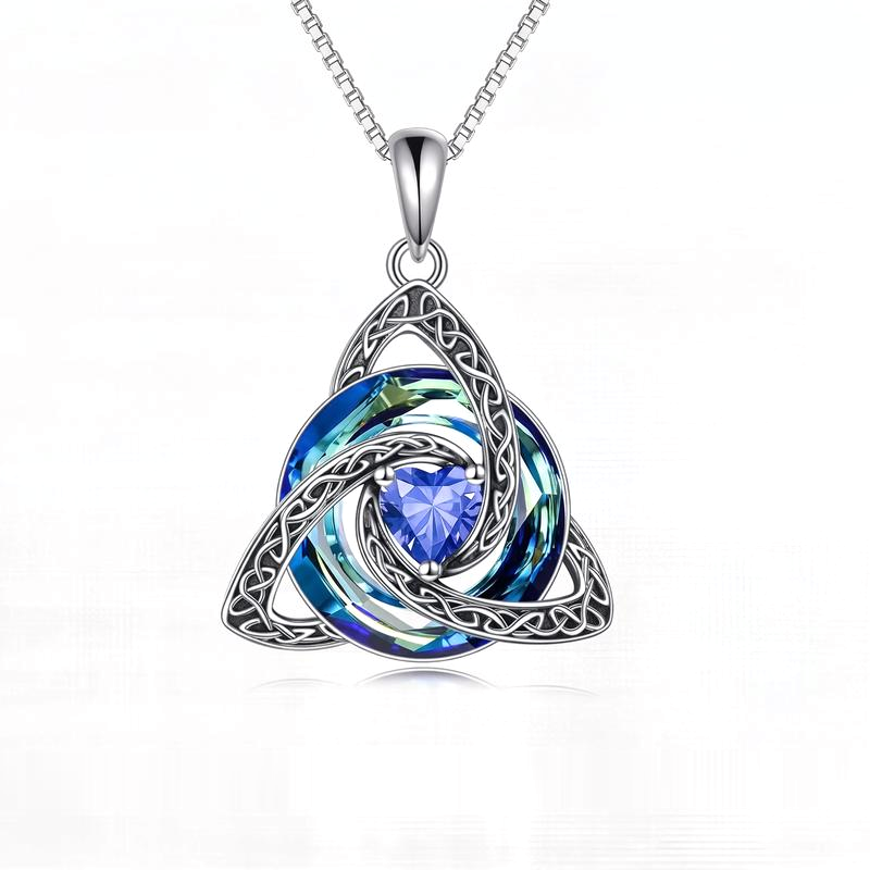 Croale™ Witch Knot Birthstone Necklace