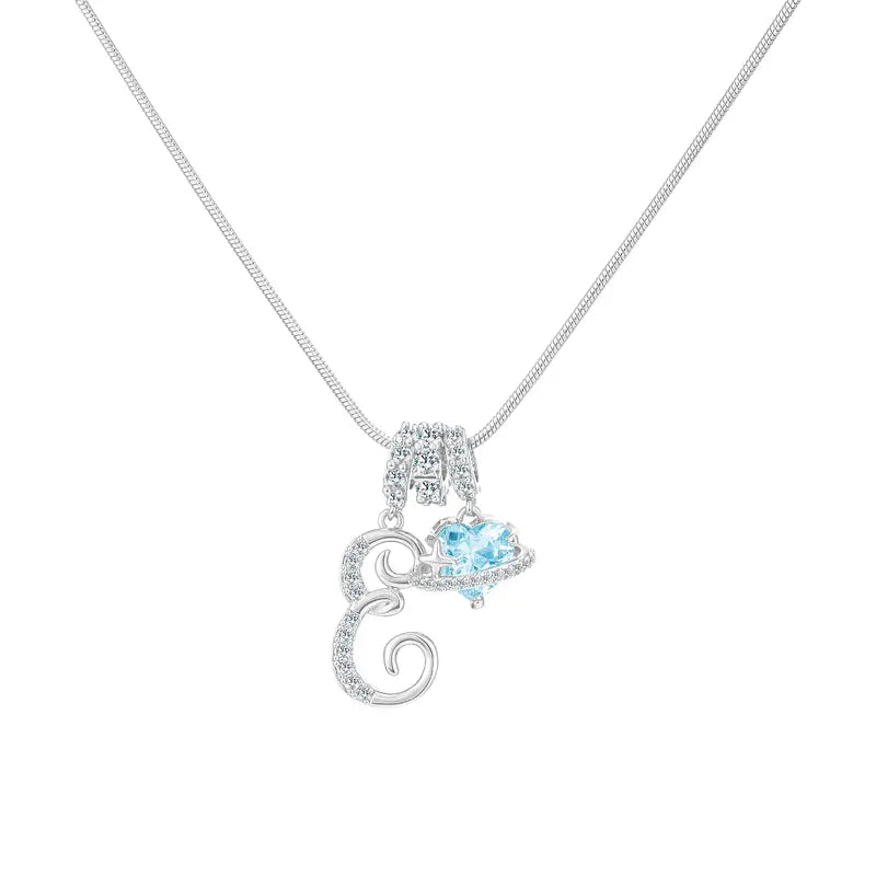 Forever Yours Initial Necklace