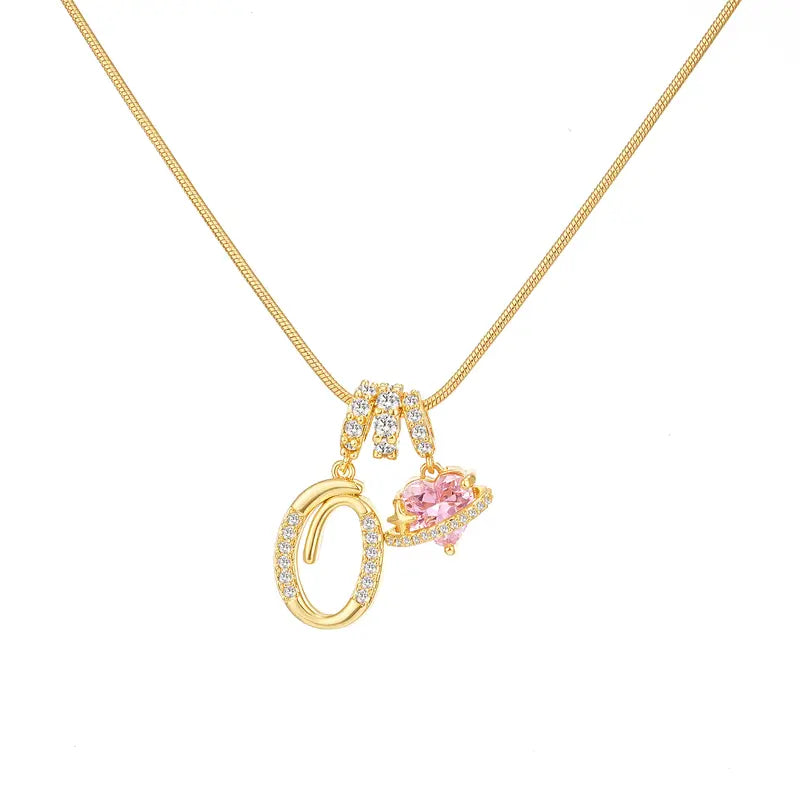 Forever Yours Initial Necklace