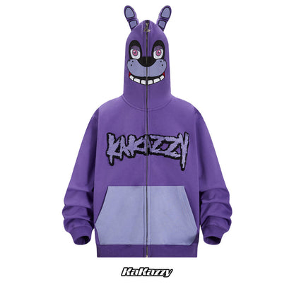 FNAF Full Zip Up Hoodie