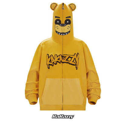 FNAF Full Zip Up Hoodie
