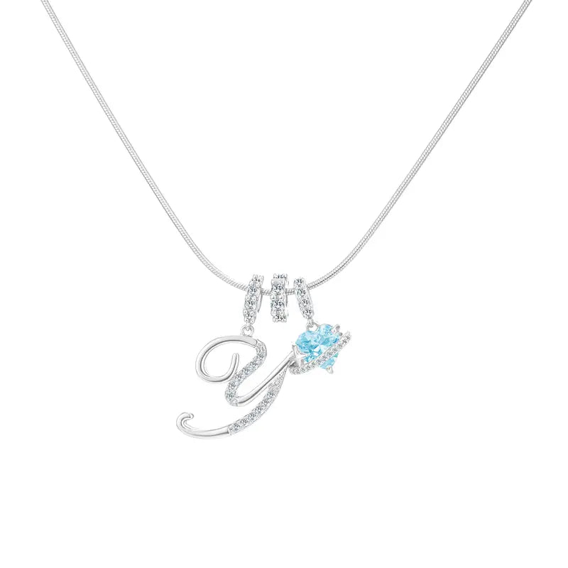 Forever Yours Initial Necklace