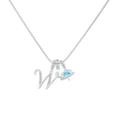 Forever Yours Initial Necklace