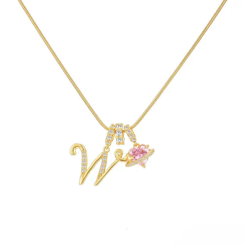 Forever Yours Initial Necklace