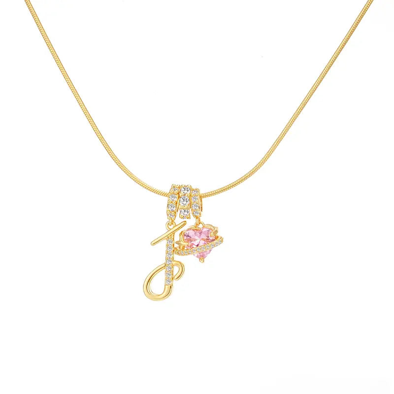 Forever Yours Initial Necklace