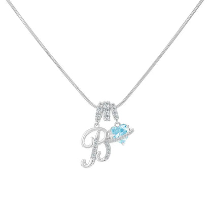 Forever Yours Initial Necklace