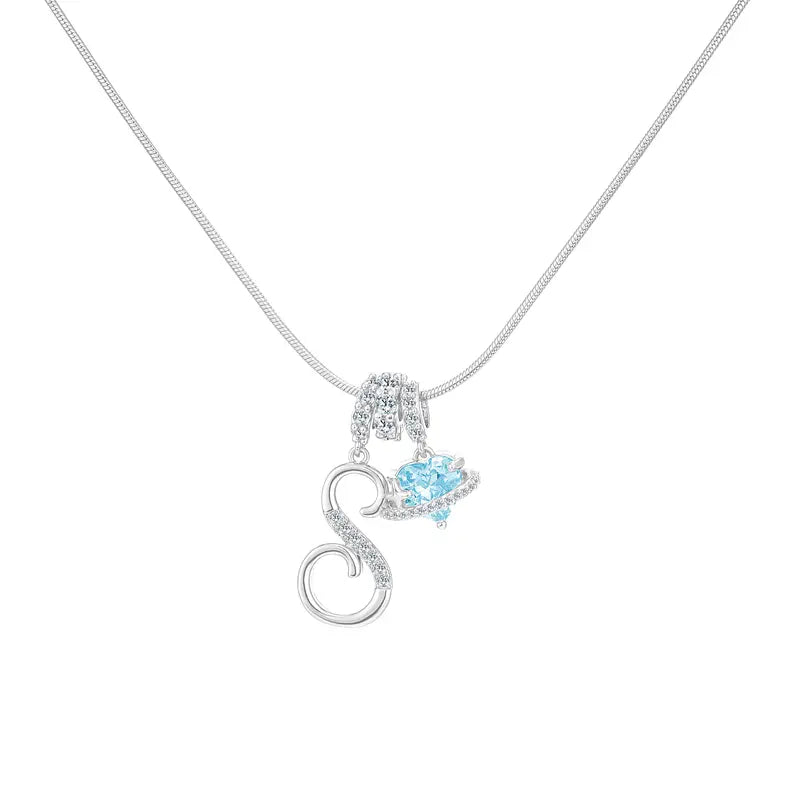 Forever Yours Initial Necklace