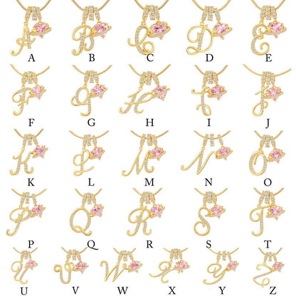 Forever Yours Initial Necklace