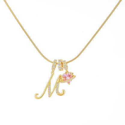 Forever Yours Initial Necklace