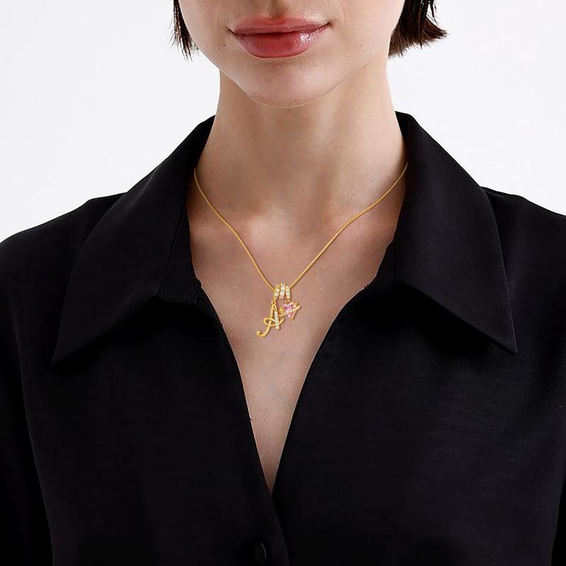Forever Yours Initial Necklace