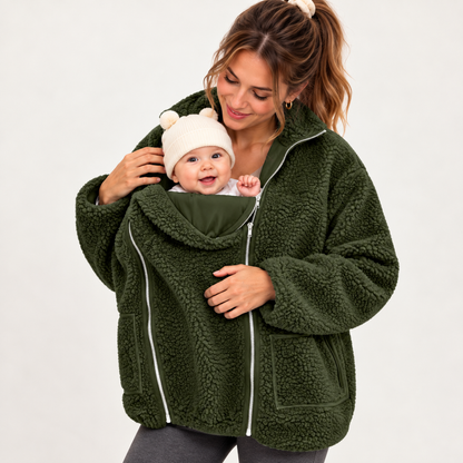 2-in-1 Babywearing Fleece Jacket