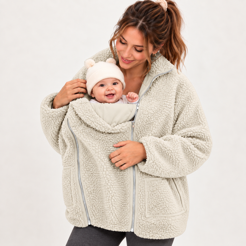 2-in-1 Babywearing Fleece Jacket