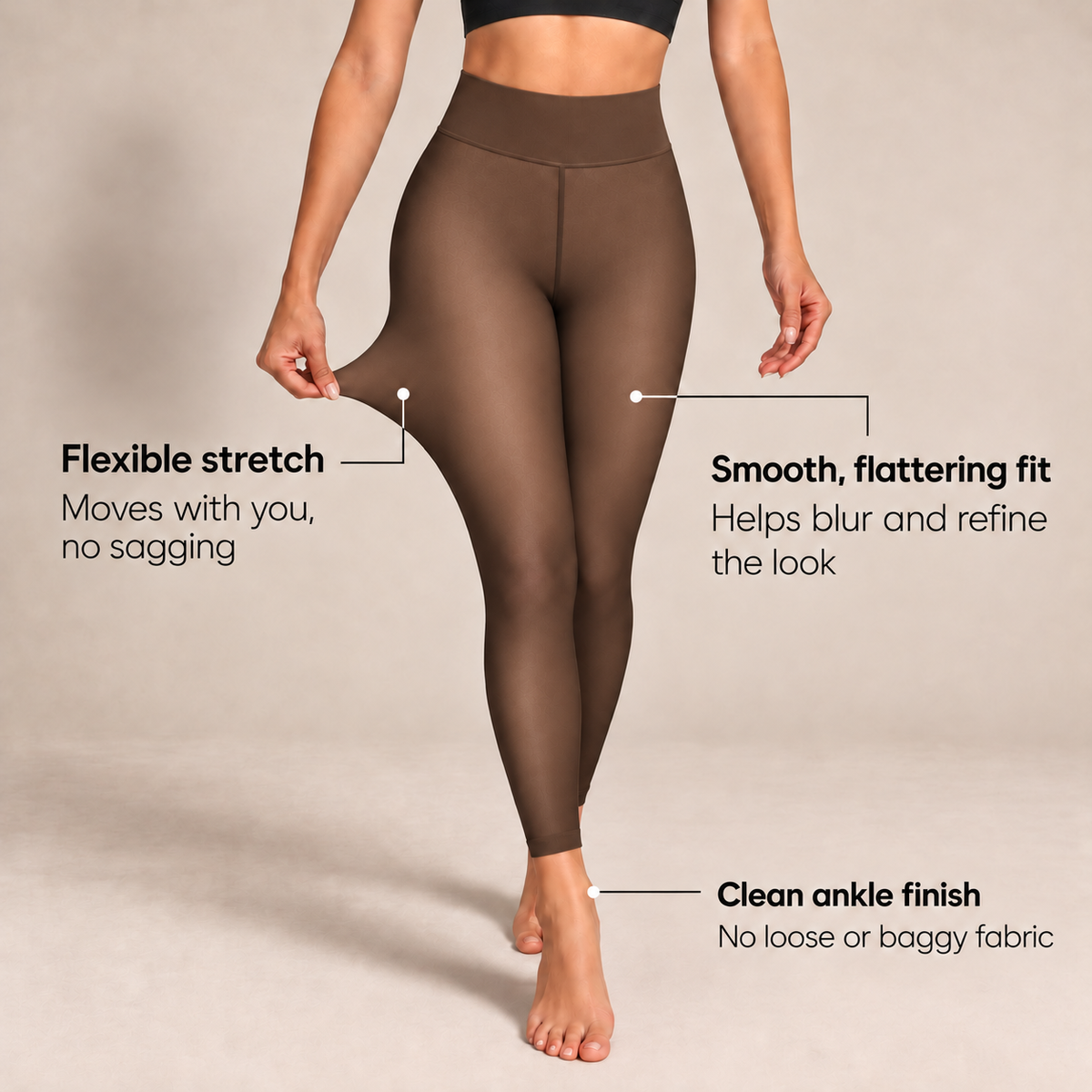 SkinMatch Fleece-Lined Leggings