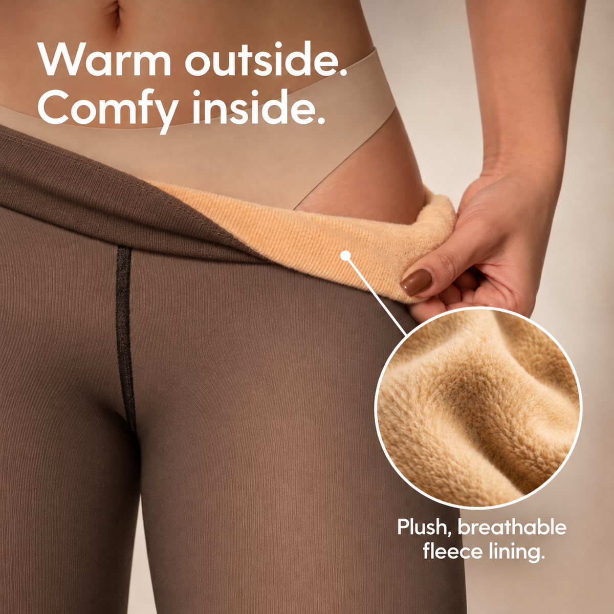 SkinMatch Fleece-Lined Leggings