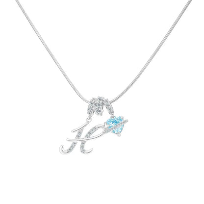 Forever Yours Initial Necklace