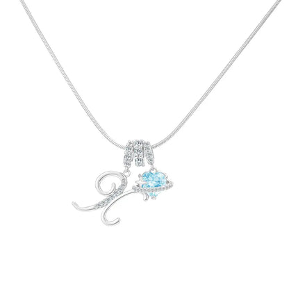 Forever Yours Initial Necklace