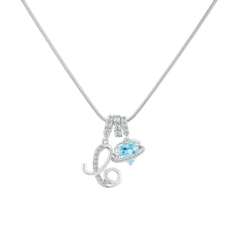 Forever Yours Initial Necklace