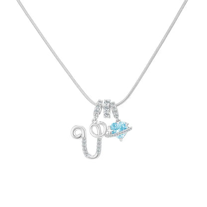 Forever Yours Initial Necklace