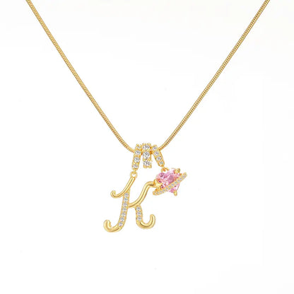 Forever Yours Initial Necklace
