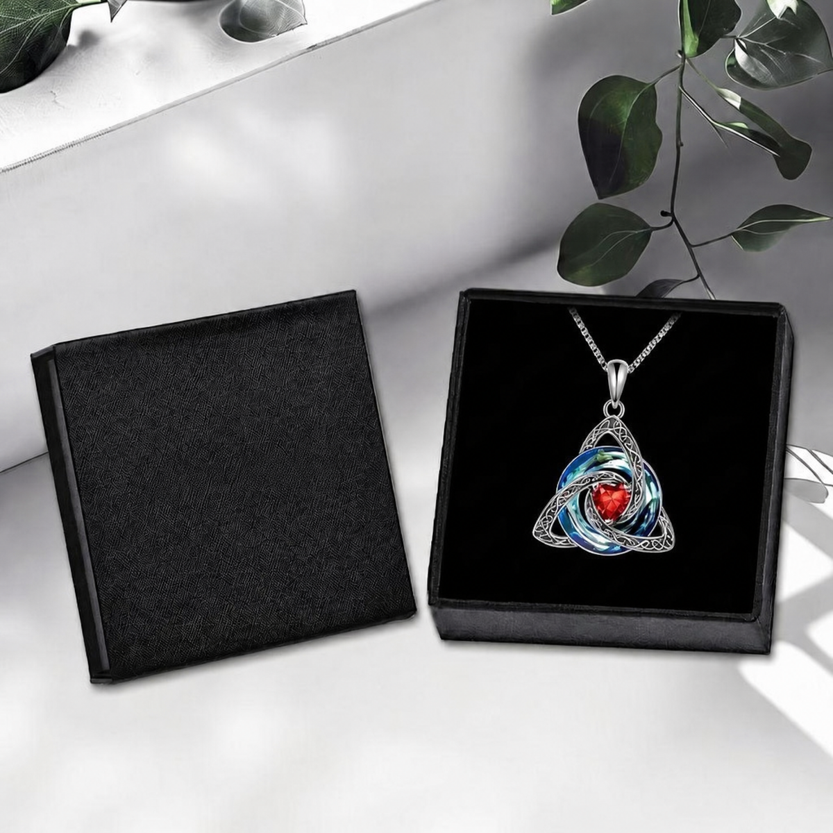 Croale™ Witch Knot Birthstone Necklace