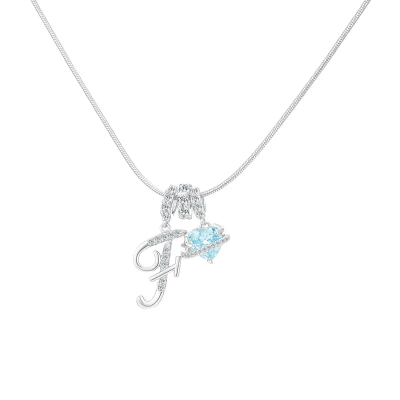 Forever Yours Initial Necklace