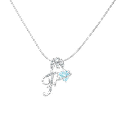 Forever Yours Initial Necklace