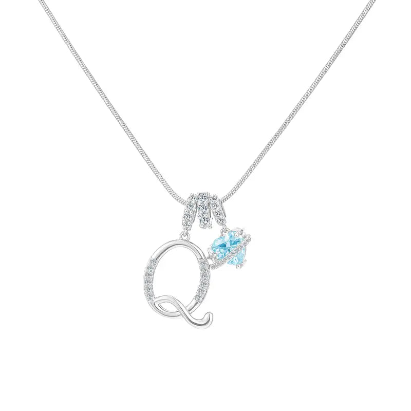 Forever Yours Initial Necklace