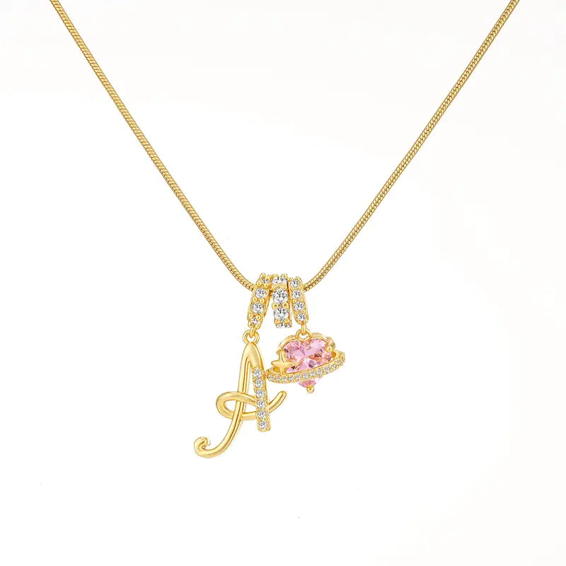 Forever Yours Initial Necklace