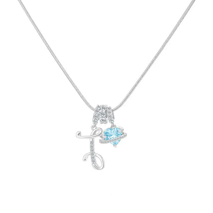 Forever Yours Initial Necklace
