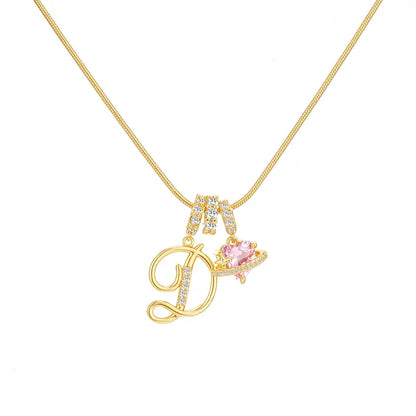 Forever Yours Initial Necklace