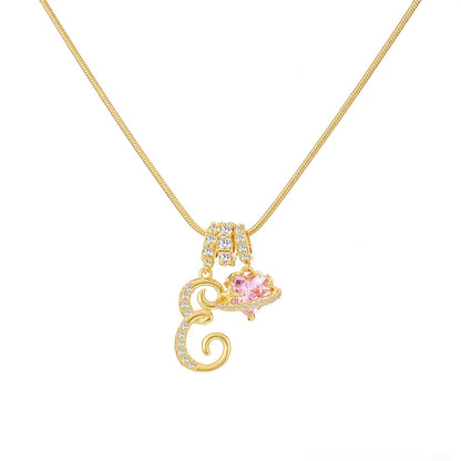 Forever Yours Initial Necklace