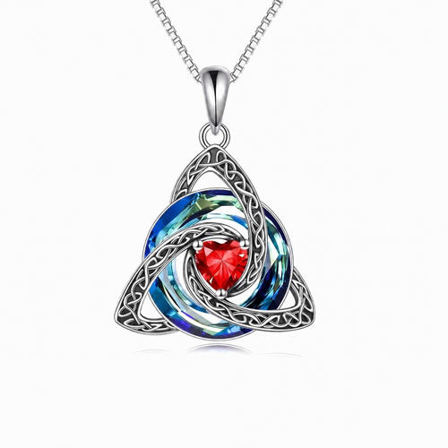 Croale™ Witch Knot Birthstone Necklace