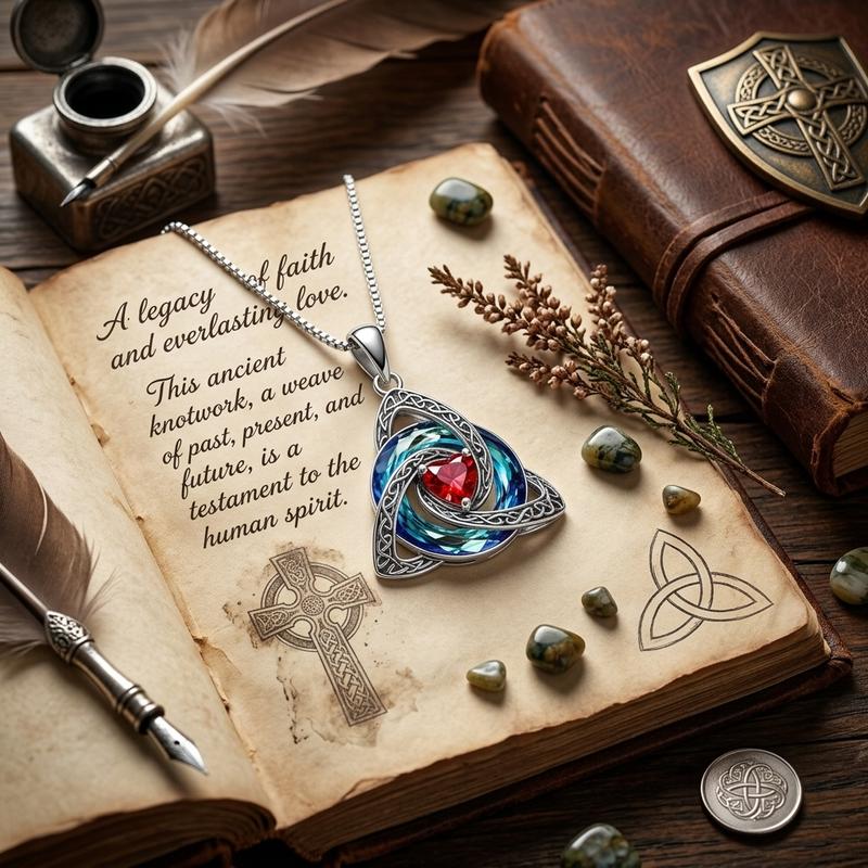Croale™ Witch Knot Birthstone Necklace
