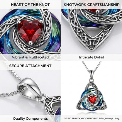 Croale™ Witch Knot Birthstone Necklace