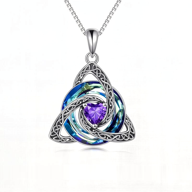 Croale™ Witch Knot Birthstone Necklace