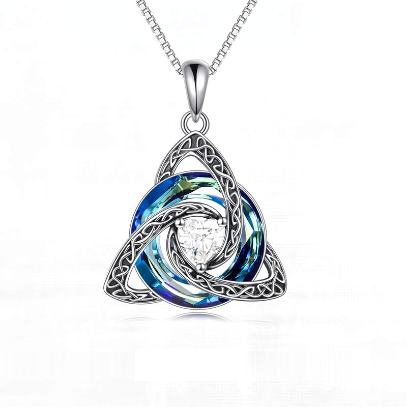 Croale™ Witch Knot Birthstone Necklace