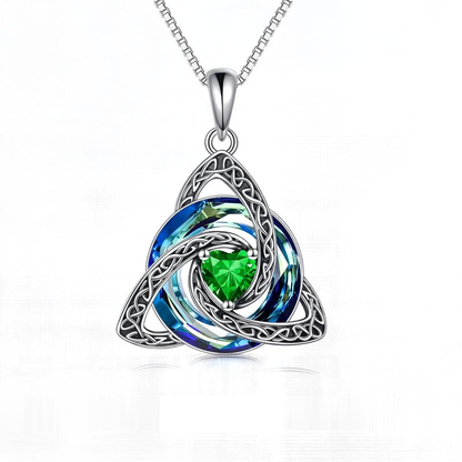 Croale™ Witch Knot Birthstone Necklace