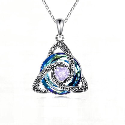 Croale™ Witch Knot Birthstone Necklace