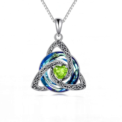 Croale™ Witch Knot Birthstone Necklace
